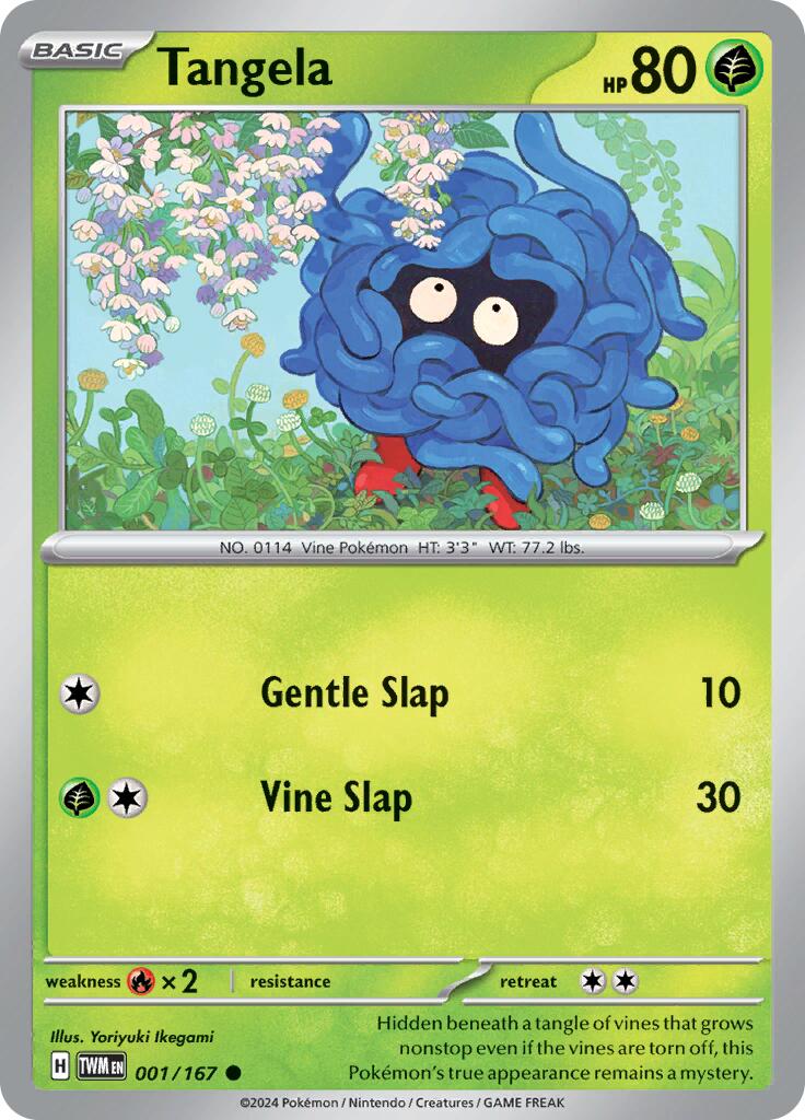 Tangela (001/167) [Scarlet & Violet: Twilight Masquerade] | Tables and Towers