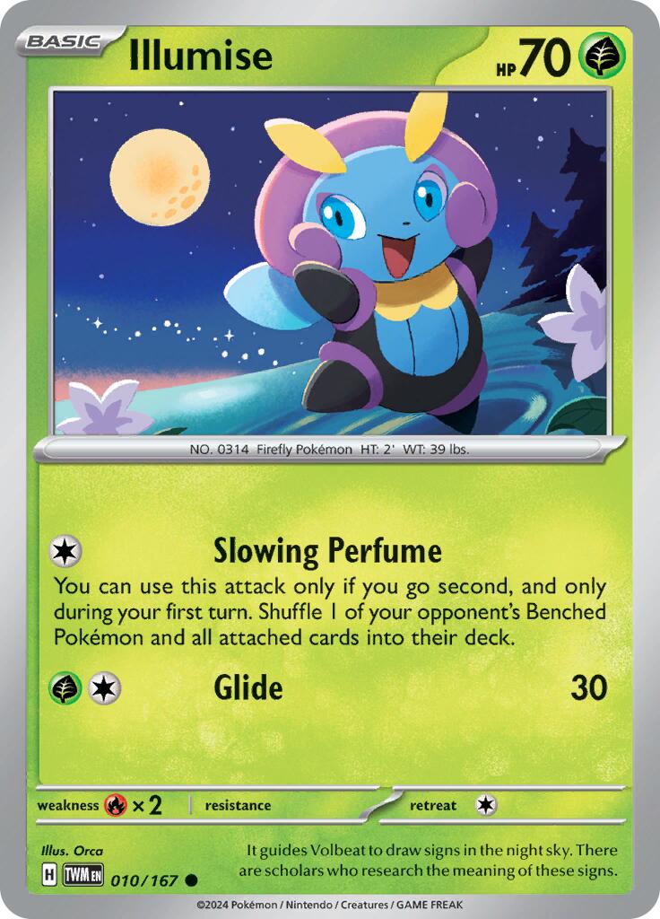 Illumise (010/167) [Scarlet & Violet: Twilight Masquerade] | Tables and Towers