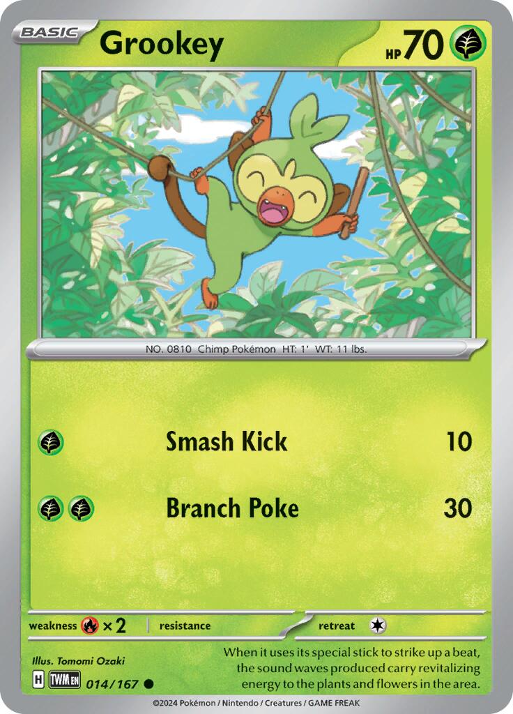 Grookey (014/167) [Scarlet & Violet: Twilight Masquerade] | Tables and Towers