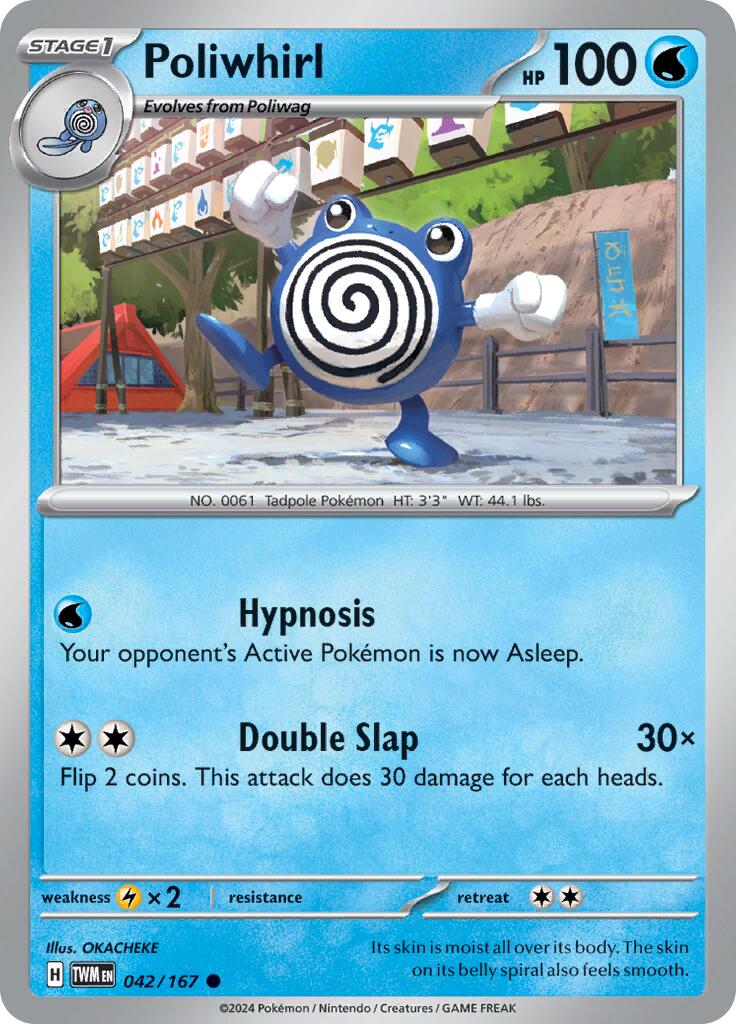 Poliwhirl (042/167) [Scarlet & Violet: Twilight Masquerade] | Tables and Towers