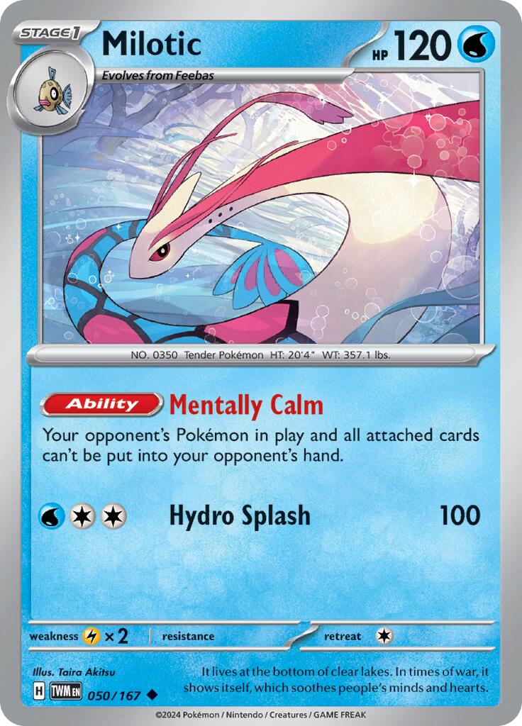 Milotic (050/167) [Scarlet & Violet: Twilight Masquerade] | Tables and Towers