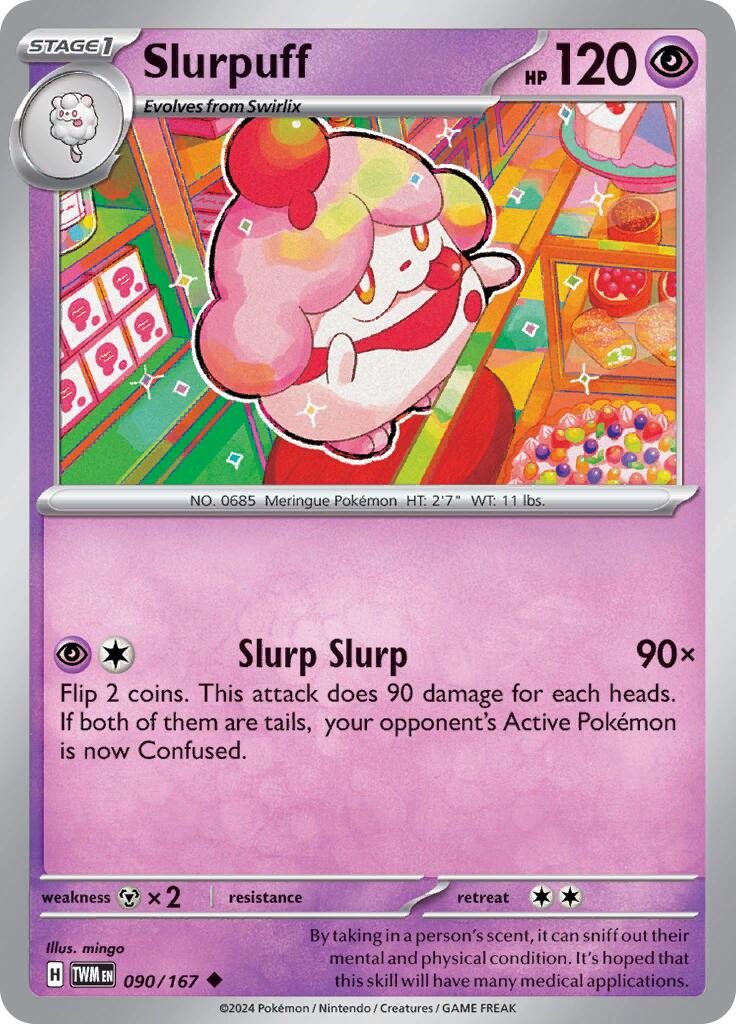 Slurpuff (090/167) [Scarlet & Violet: Twilight Masquerade] | Tables and Towers