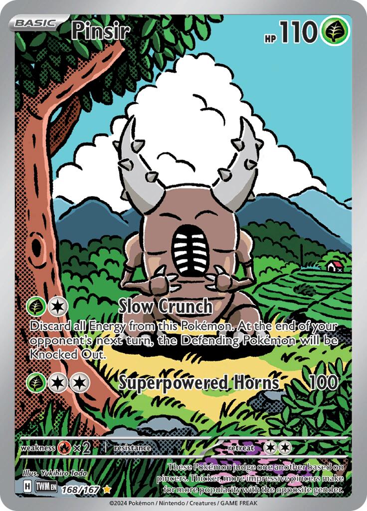 Pinsir (168/167) [Scarlet & Violet: Twilight Masquerade] | Tables and Towers