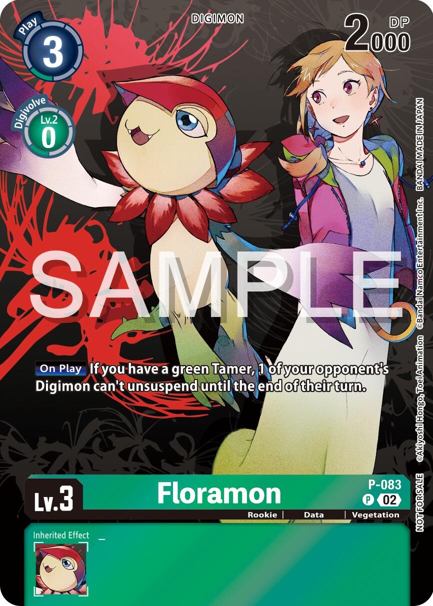 Floramon [P-083] (Official Tournament Pack Vol.13) [Promotional Cards] | Tables and Towers