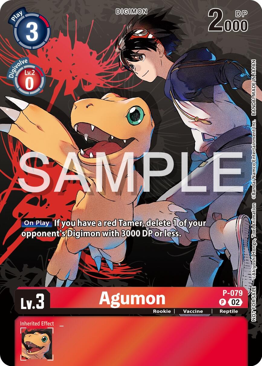 Agumon [P-079] (Official Tournament Pack Vol.13) [Promotional Cards] | Tables and Towers