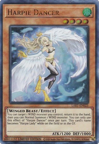 Harpie Dancer [LART-EN023] Ultra Rare | Tables and Towers