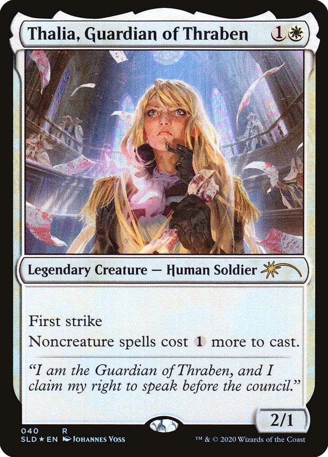 Thalia, Guardian of Thraben (40) [Secret Lair Drop Series] | Tables and Towers