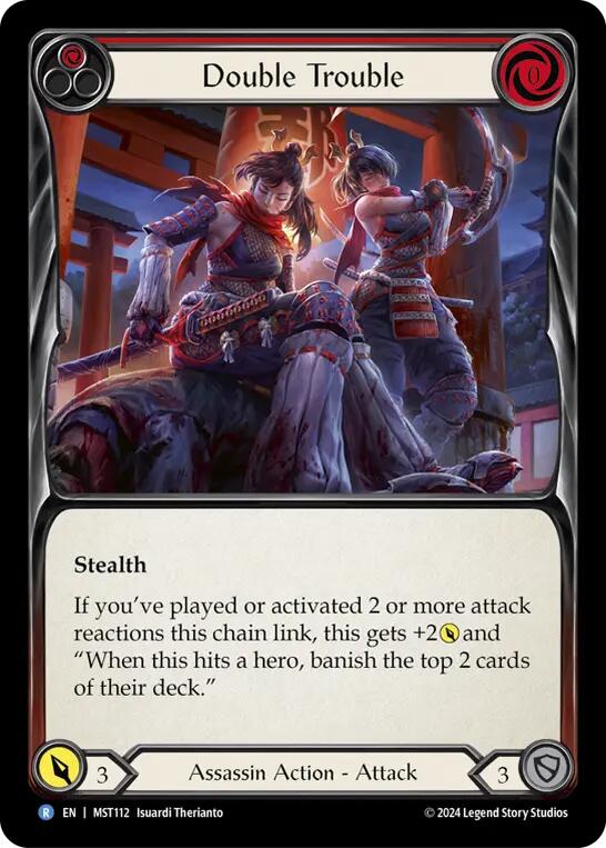 Double Trouble (Red) [MST112] (Part the Mistveil) | Tables and Towers