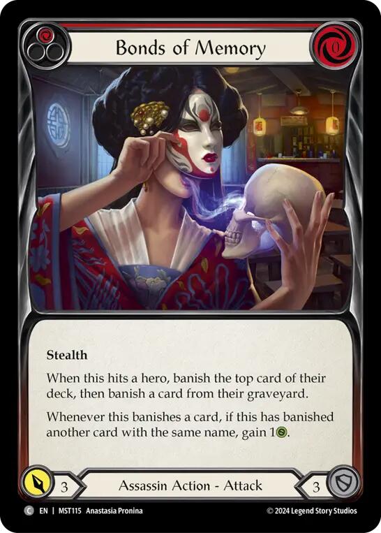 Bonds of Memory (Red) [MST115] (Part the Mistveil) | Tables and Towers