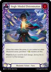 Single Minded Determination (Red) [MST146] (Part the Mistveil) | Tables and Towers