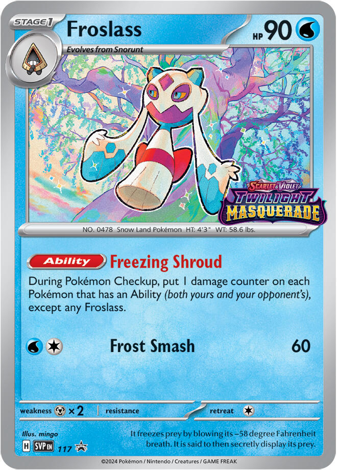 Froslass (117) [Scarlet & Violet: Black Star Promos] | Tables and Towers