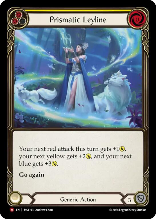 Prismatic Leyline [MST193] (Part the Mistveil)  Rainbow Foil | Tables and Towers