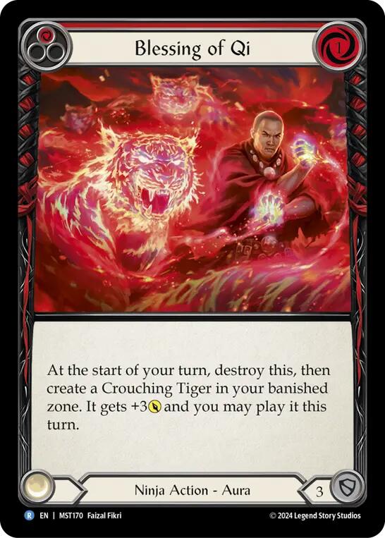 Blessing of Qi (Red) [MST170] (Part the Mistveil) | Tables and Towers