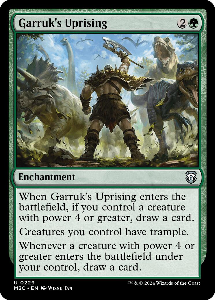 Garruk's Uprising [Modern Horizons 3 Commander] | Tables and Towers