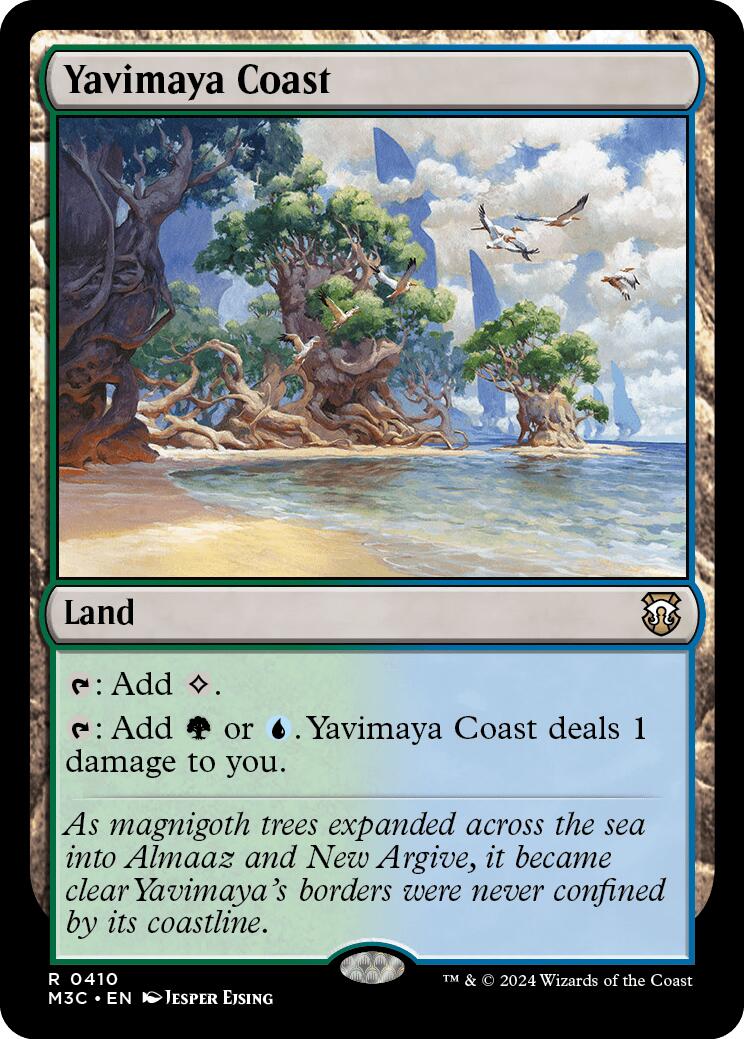 Yavimaya Coast [Modern Horizons 3 Commander] | Tables and Towers