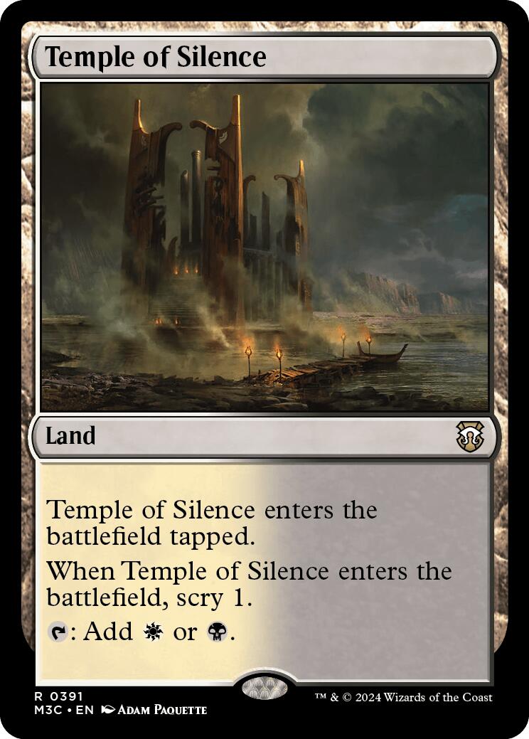 Temple of Silence [Modern Horizons 3 Commander] | Tables and Towers