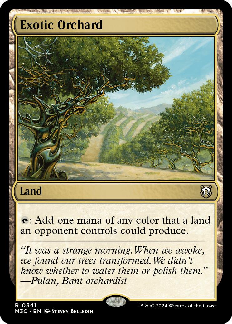 Exotic Orchard [Modern Horizons 3 Commander] | Tables and Towers