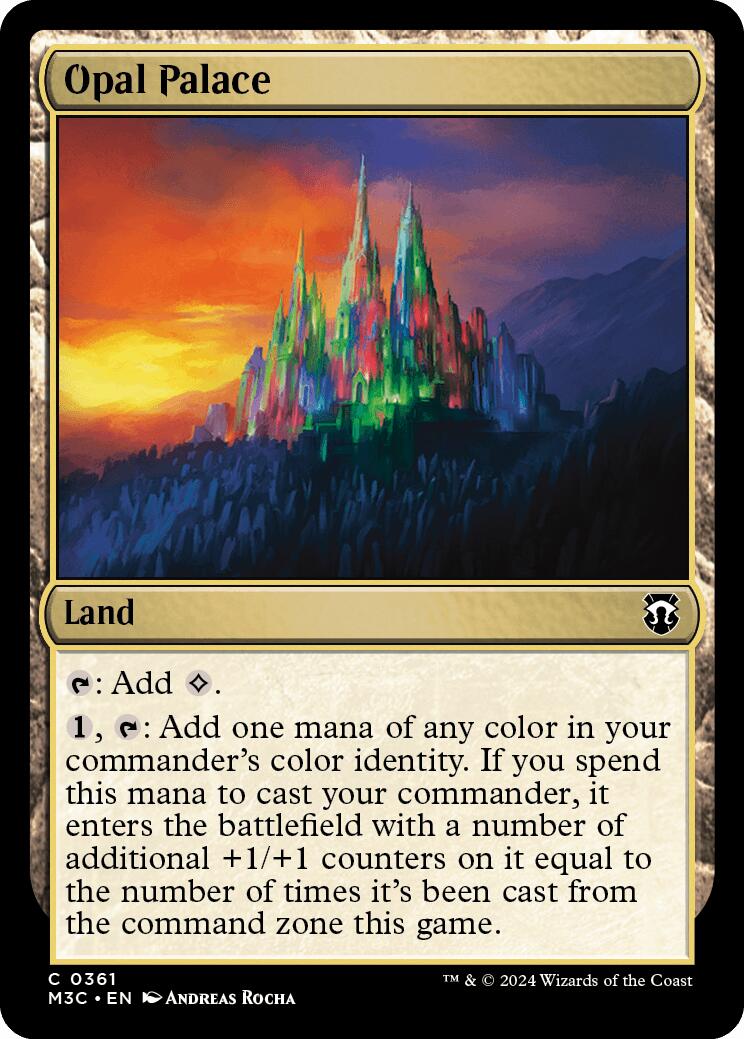 Opal Palace [Modern Horizons 3 Commander] | Tables and Towers