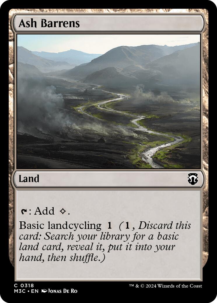 Ash Barrens [Modern Horizons 3 Commander] | Tables and Towers