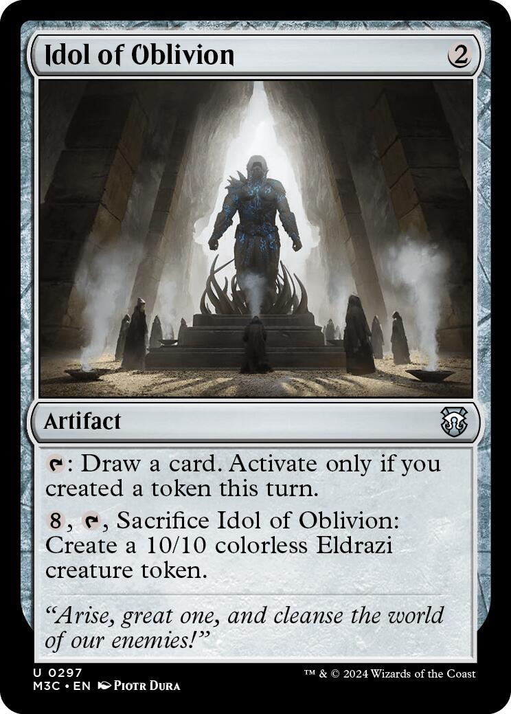 Idol of Oblivion [Modern Horizons 3 Commander] | Tables and Towers