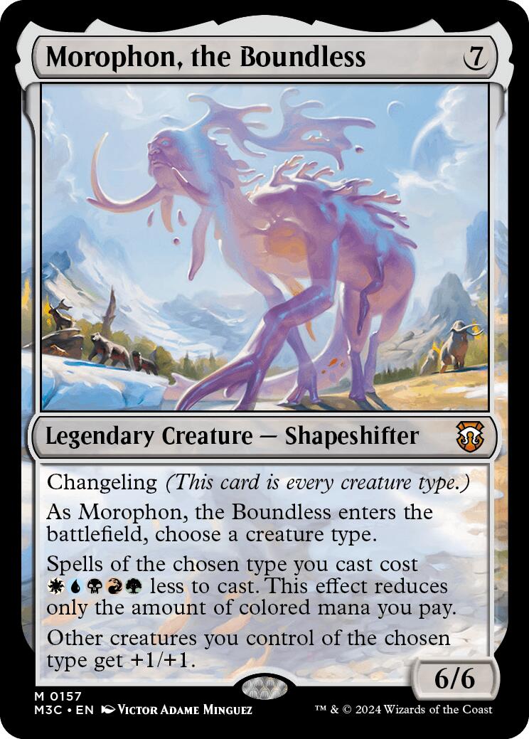 Morophon, the Boundless [Modern Horizons 3 Commander] | Tables and Towers