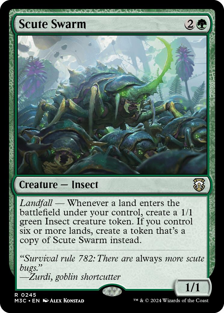 Scute Swarm [Modern Horizons 3 Commander] | Tables and Towers