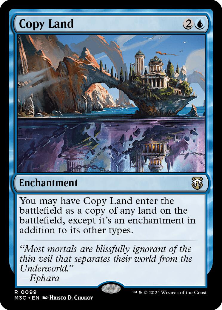 Copy Land [Modern Horizons 3 Commander] | Tables and Towers