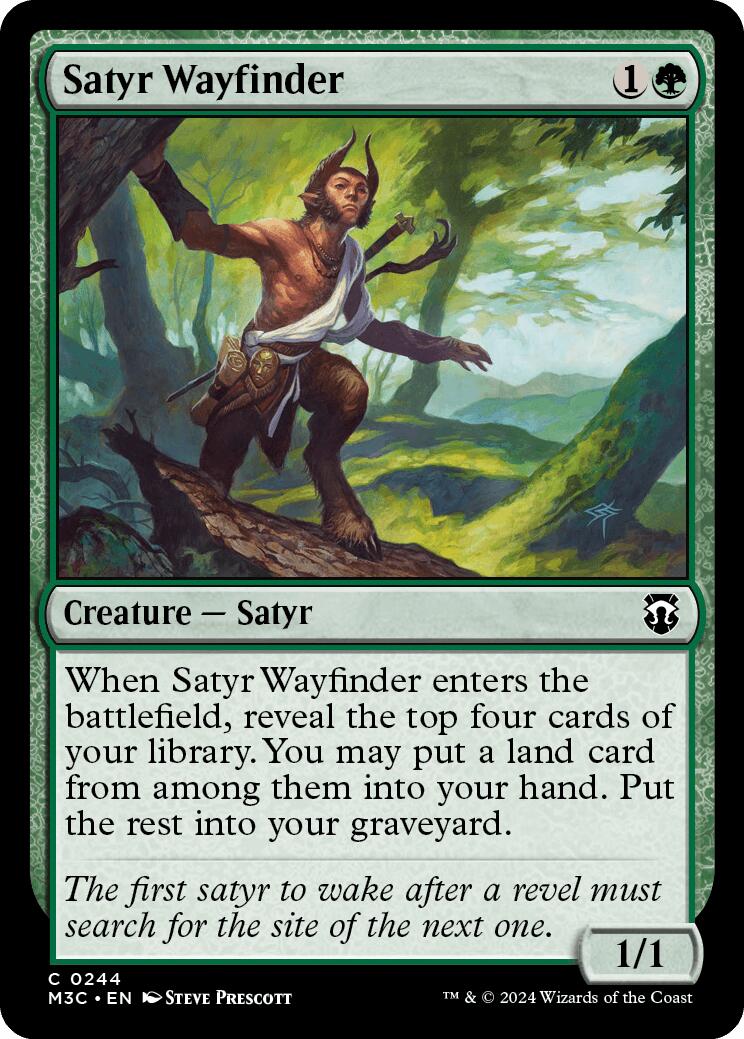 Satyr Wayfinder [Modern Horizons 3 Commander] | Tables and Towers