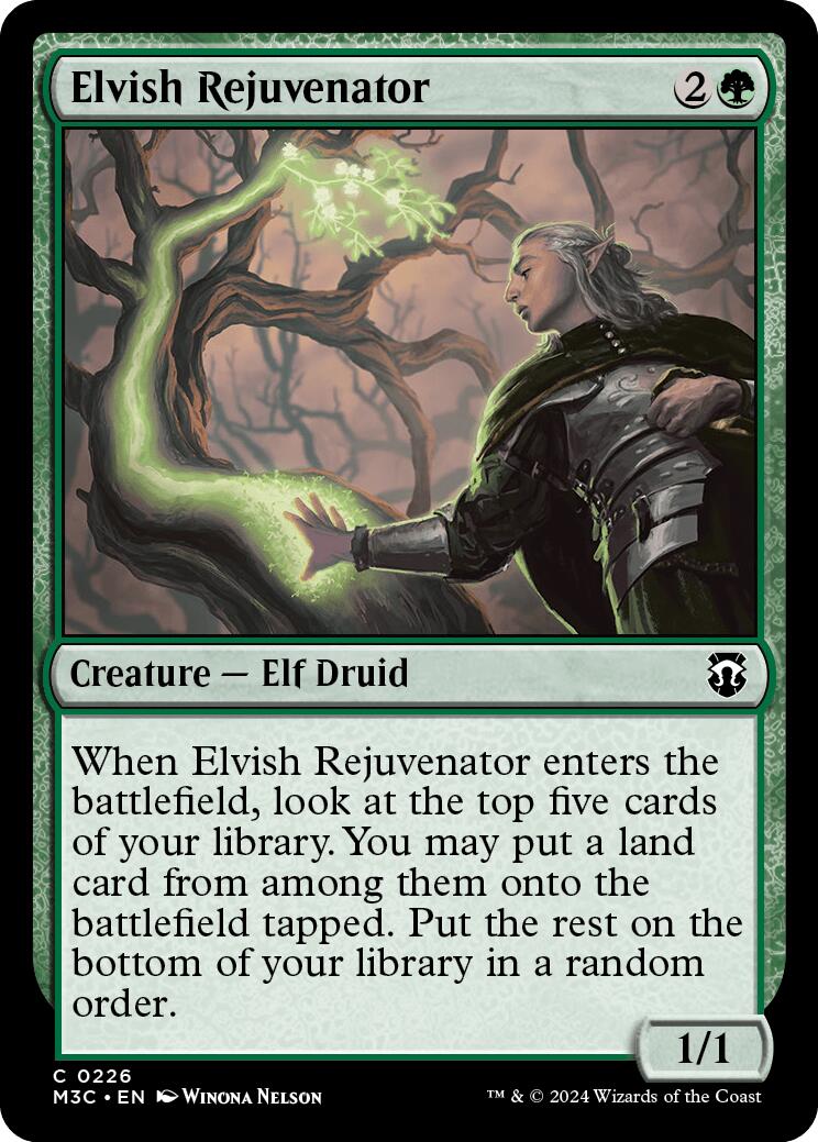 Elvish Rejuvenator [Modern Horizons 3 Commander] | Tables and Towers