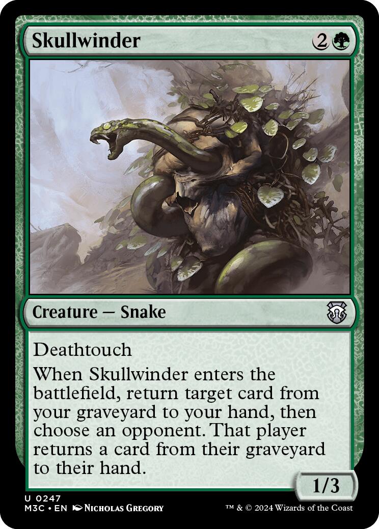 Skullwinder [Modern Horizons 3 Commander] | Tables and Towers