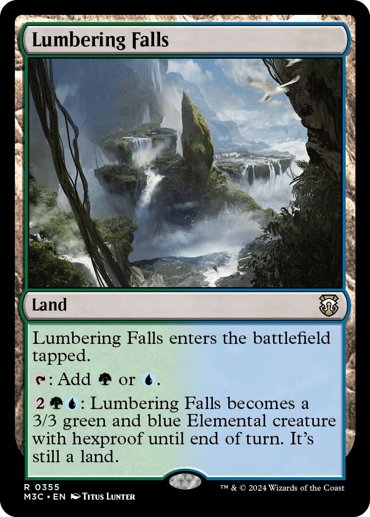 Lumbering Falls [Modern Horizons 3 Commander] | Tables and Towers