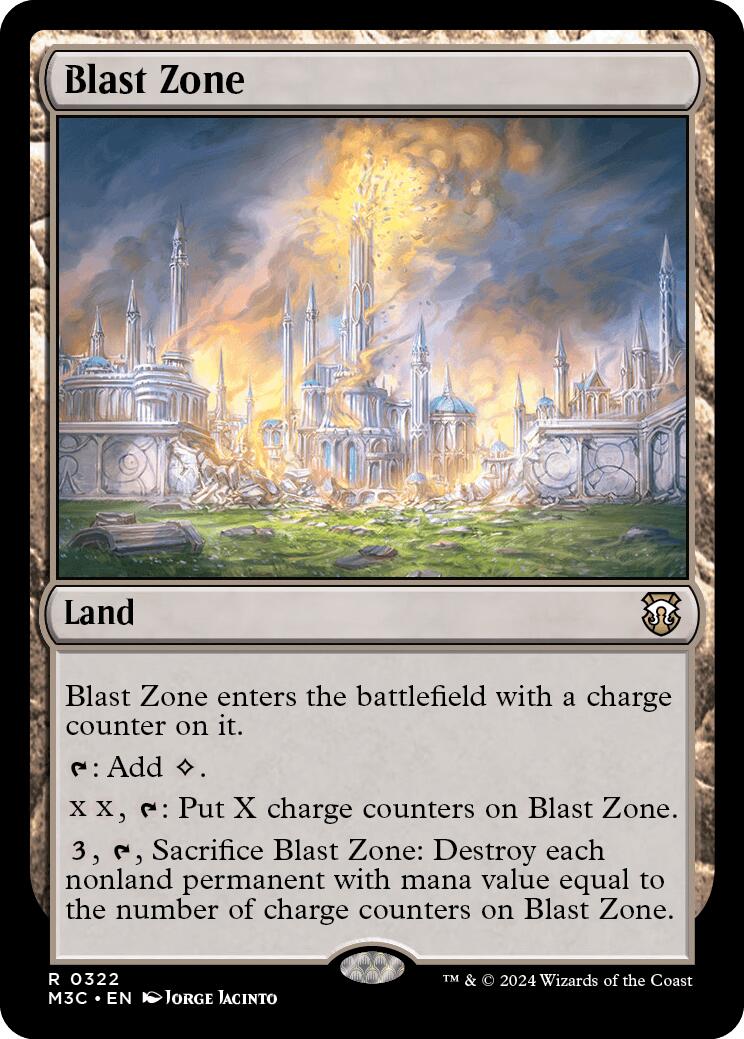 Blast Zone [Modern Horizons 3 Commander] | Tables and Towers