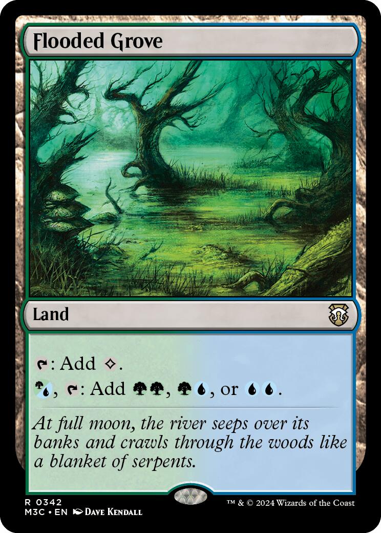 Flooded Grove [Modern Horizons 3 Commander] | Tables and Towers