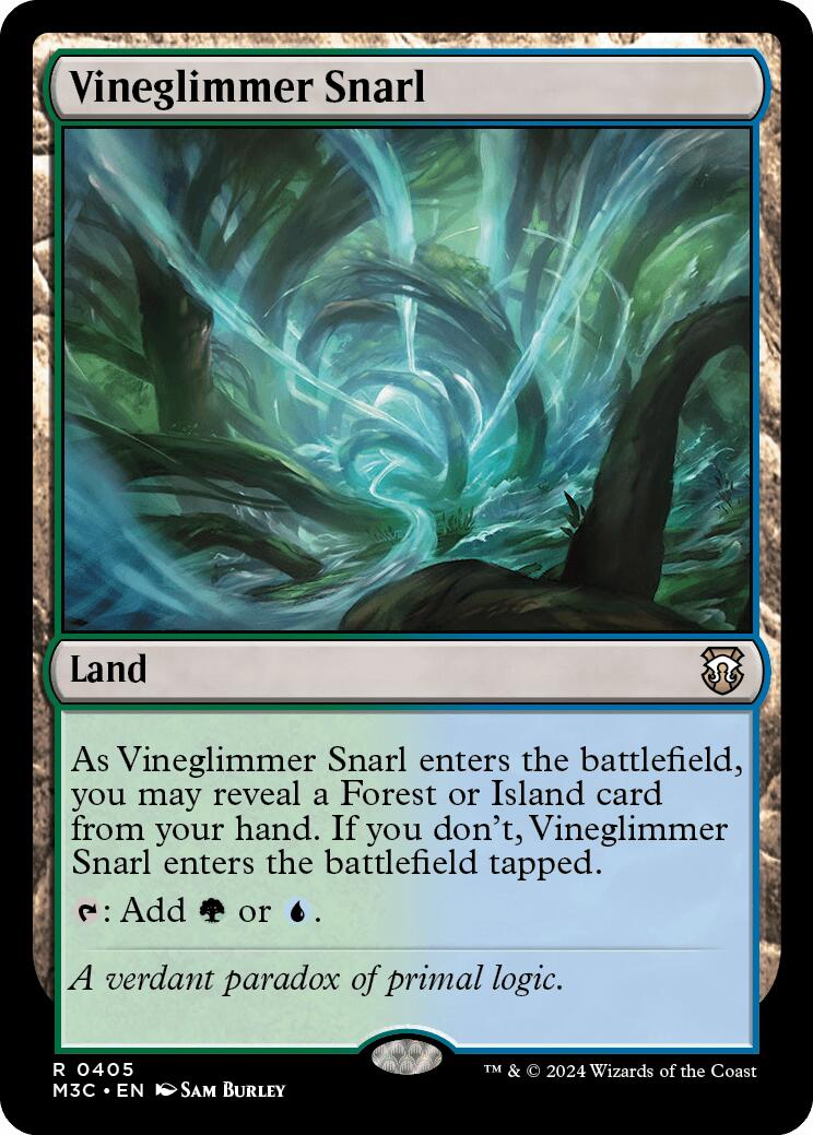 Vineglimmer Snarl [Modern Horizons 3 Commander] | Tables and Towers