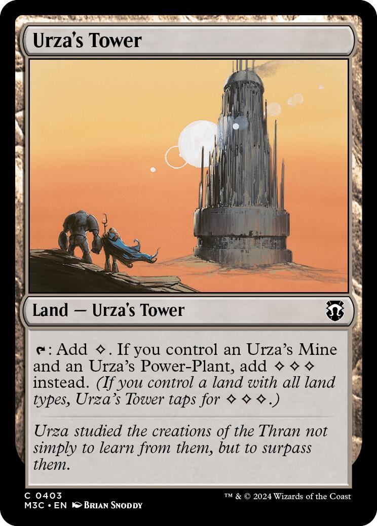 Urza's Tower [Modern Horizons 3 Commander] | Tables and Towers