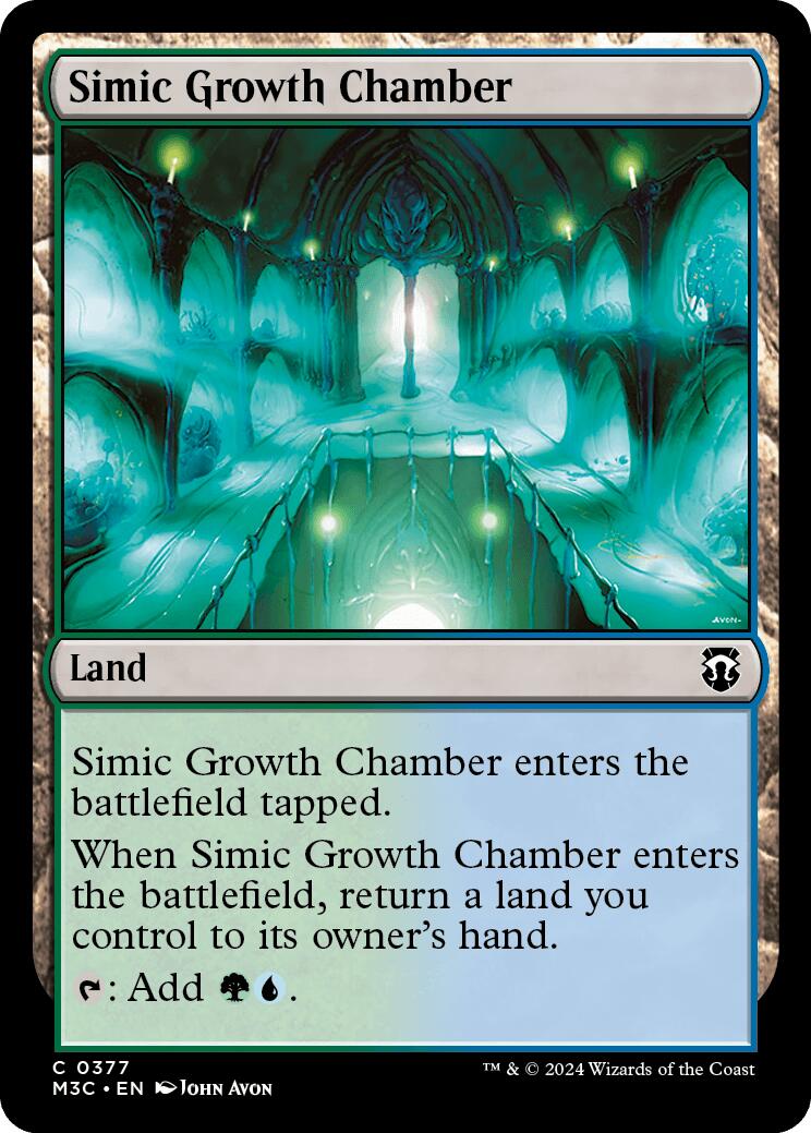 Simic Growth Chamber [Modern Horizons 3 Commander] | Tables and Towers