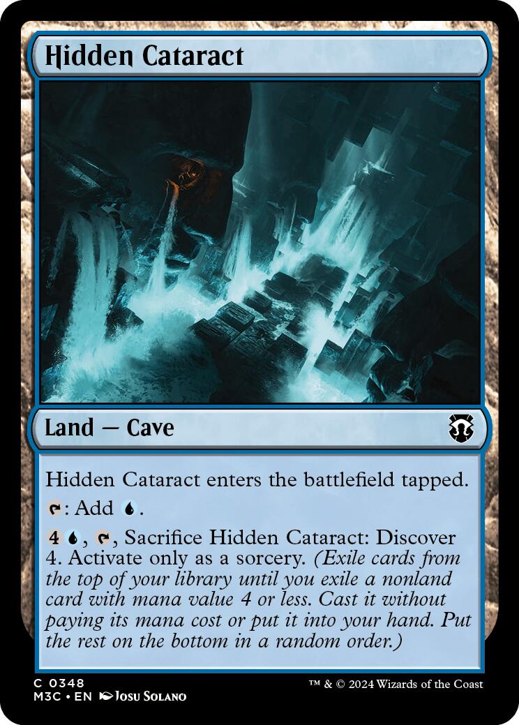 Hidden Cataract [Modern Horizons 3 Commander] | Tables and Towers