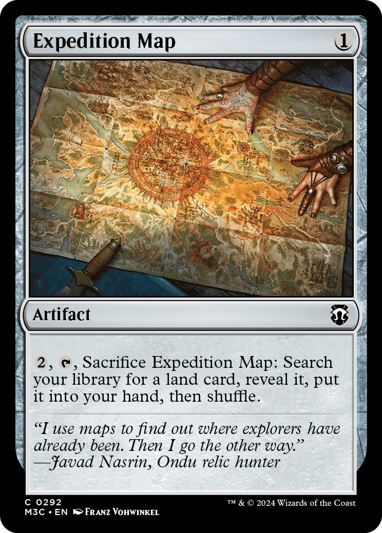 Expedition Map [Modern Horizons 3 Commander] | Tables and Towers