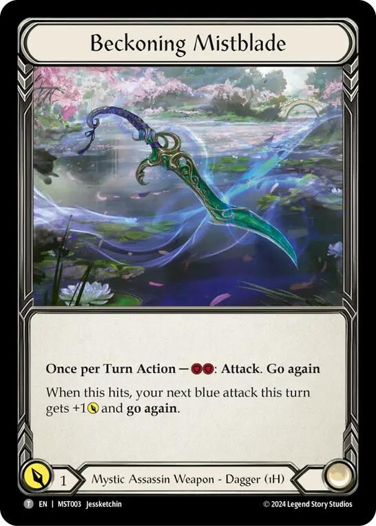 Beckoning Mistblade // Spectral Shield [MST003//MST158] (Part the Mistveil) | Tables and Towers