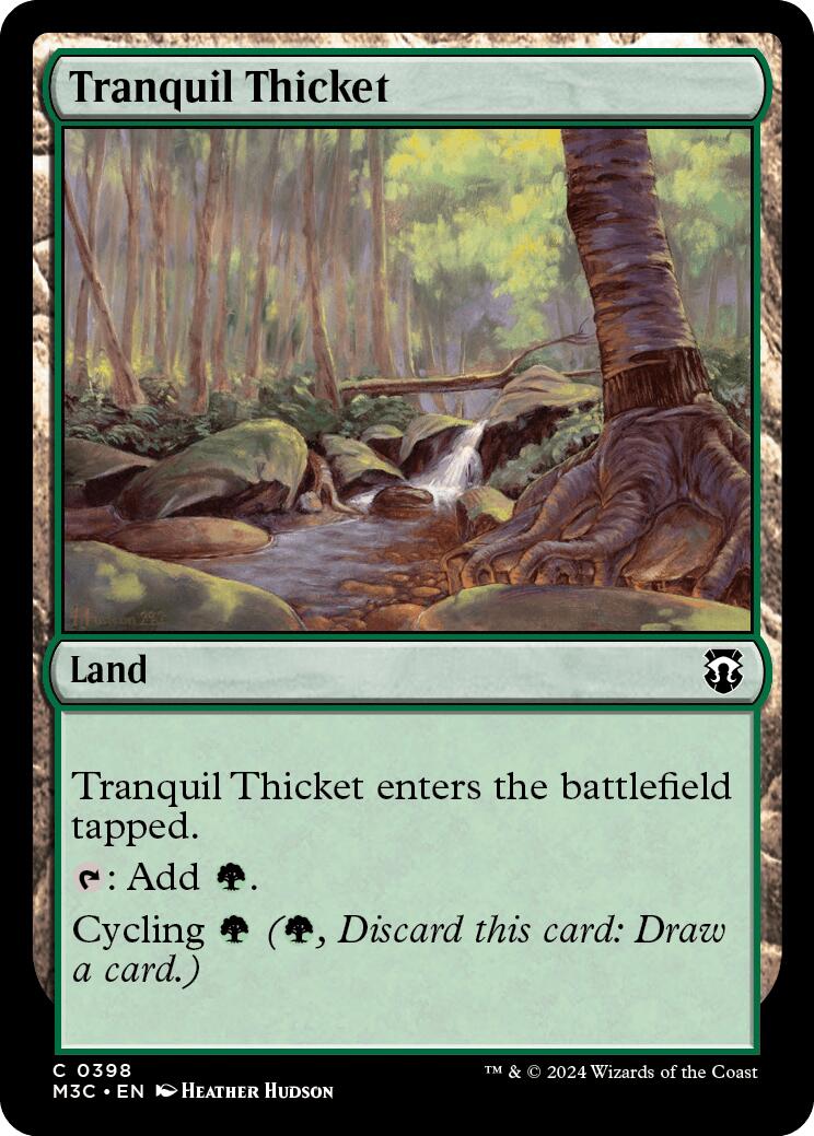 Tranquil Thicket [Modern Horizons 3 Commander] | Tables and Towers