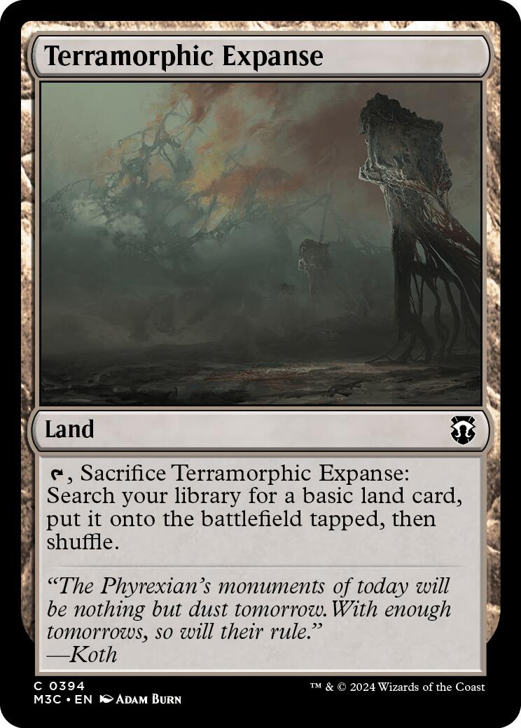 Terramorphic Expanse [Modern Horizons 3 Commander] | Tables and Towers