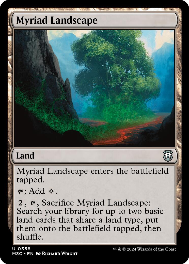 Myriad Landscape [Modern Horizons 3 Commander] | Tables and Towers