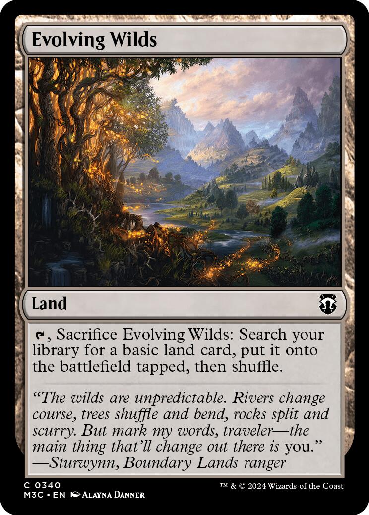 Evolving Wilds [Modern Horizons 3 Commander] | Tables and Towers