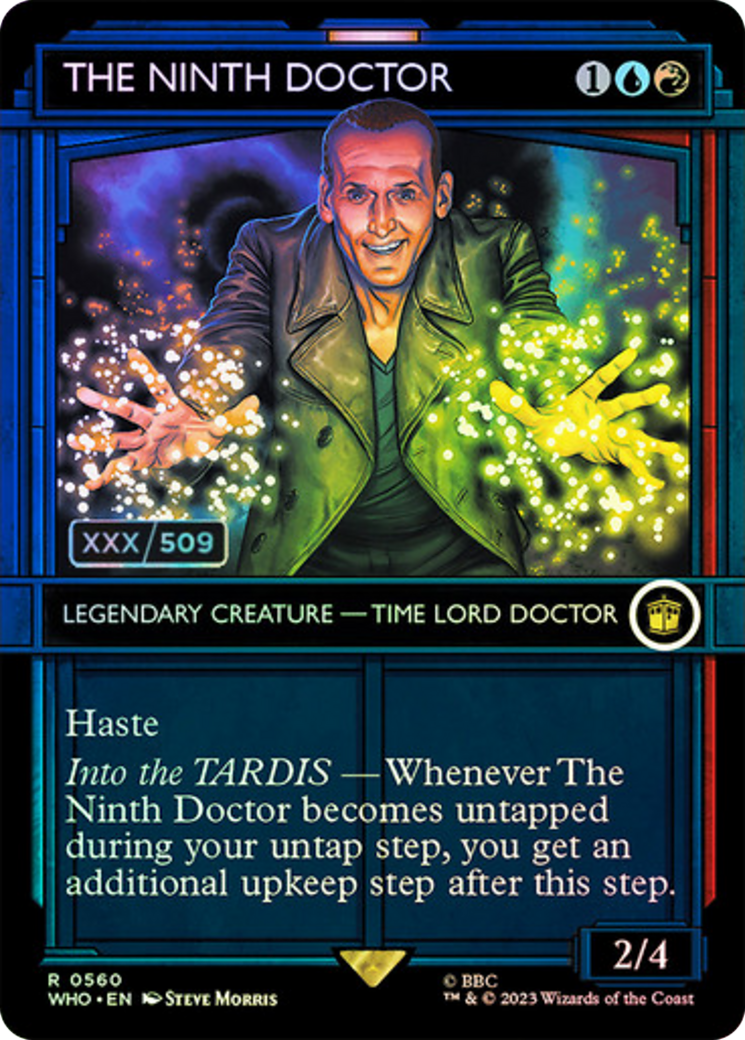 The Ninth Doctor (Serial Numbered) [Doctor Who] | Tables and Towers