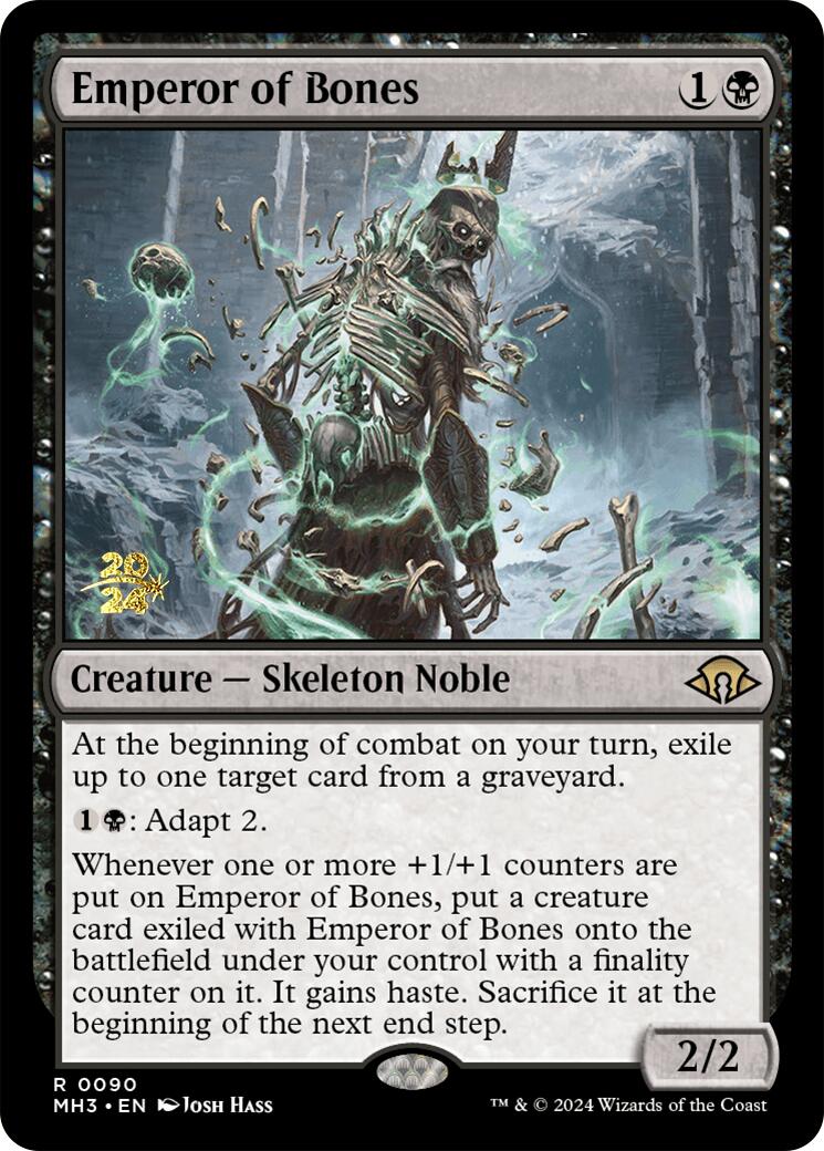 Emperor of Bones [Modern Horizons 3 Prerelease Promos] | Tables and Towers