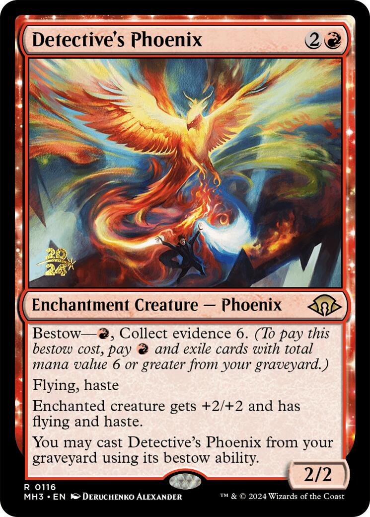 Detective's Phoenix [Modern Horizons 3 Prerelease Promos] | Tables and Towers