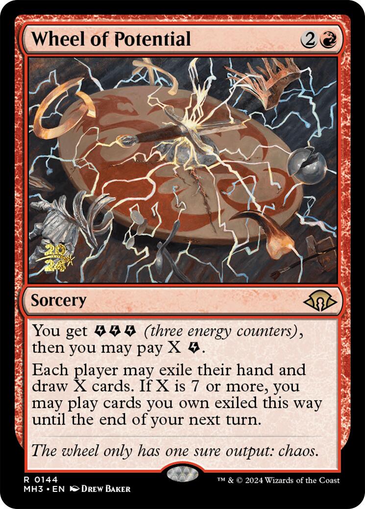Wheel of Potential [Modern Horizons 3 Prerelease Promos] | Tables and Towers