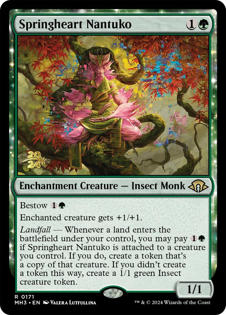 Springheart Nantuko [Modern Horizons 3 Prerelease Promos] | Tables and Towers