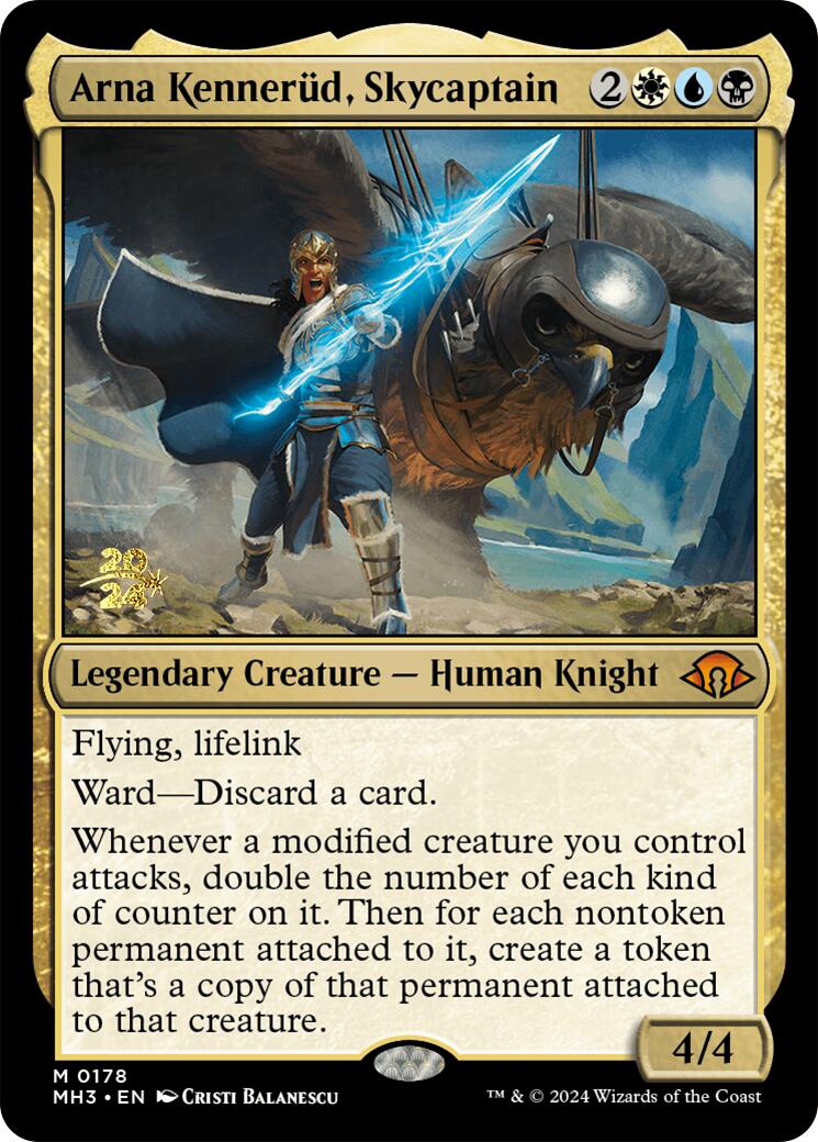 Arna Kennerud, Skycaptain [Modern Horizons 3 Prerelease Promos] | Tables and Towers