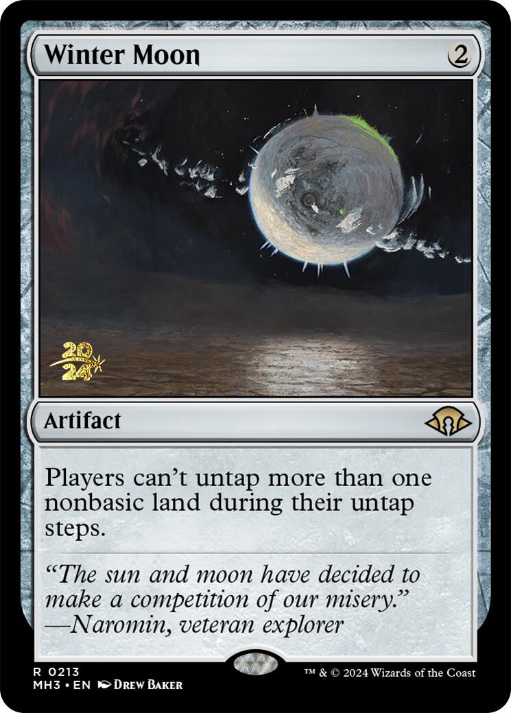 Winter Moon [Modern Horizons 3 Prerelease Promos] | Tables and Towers